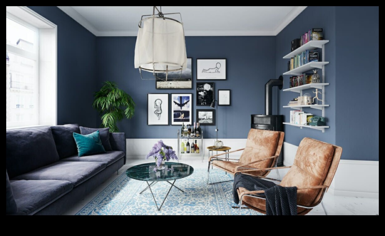 Care sunt câteva idei de decor de birou modern de la mijlocul secolului pentru un spațiu de lucru elegant?