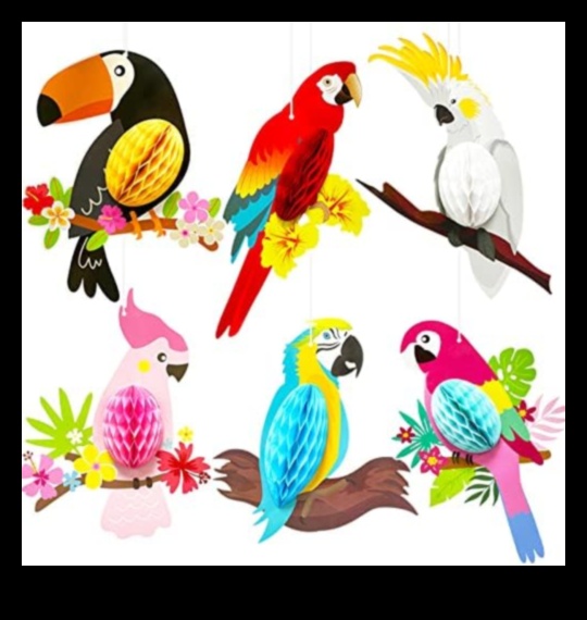 Casa de joacă pentru petreceri cu papagali, care creează un spațiu festiv pentru păsări 5 Casa de joacă pentru petrecerea papagalilor: crearea unui spațiu festiv pentru păsări