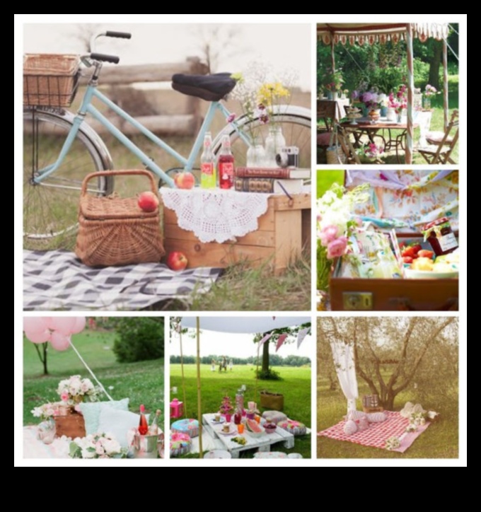 Care sunt câteva sfaturi pentru decorarea unei zone de picnic în aer liber cu accente vintage?