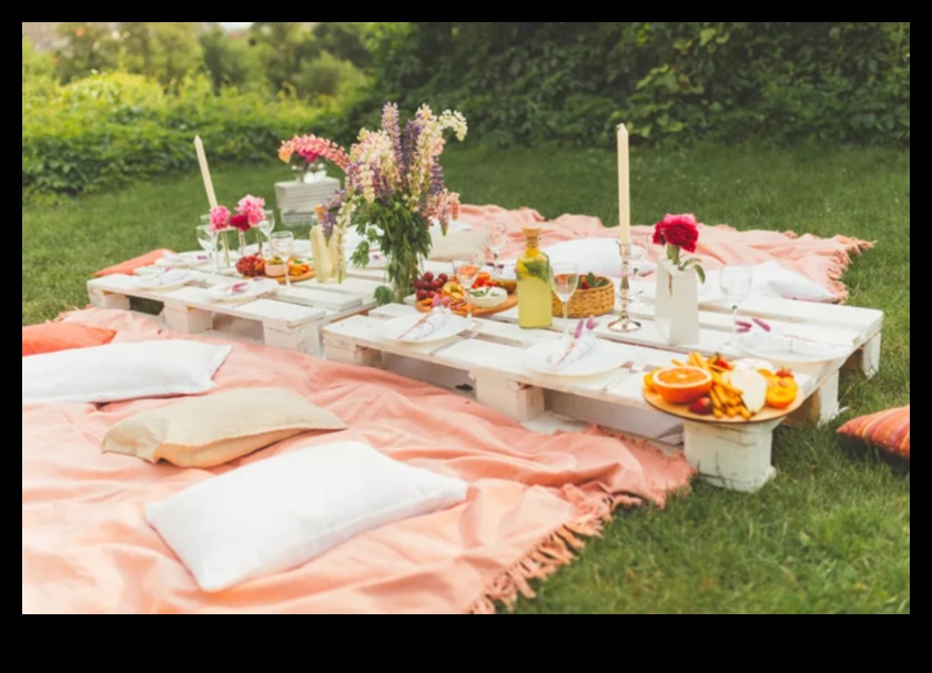 Care sunt câteva sfaturi pentru decorarea unei zone de picnic în aer liber cu accente vintage?