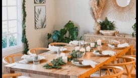 Rama boem impotriva sala de mese Un indrumator impotriva crearea unui spațiu ademenitor 6 Decor de sufragerie de inspirație boemă, cu culori îndrăznețe