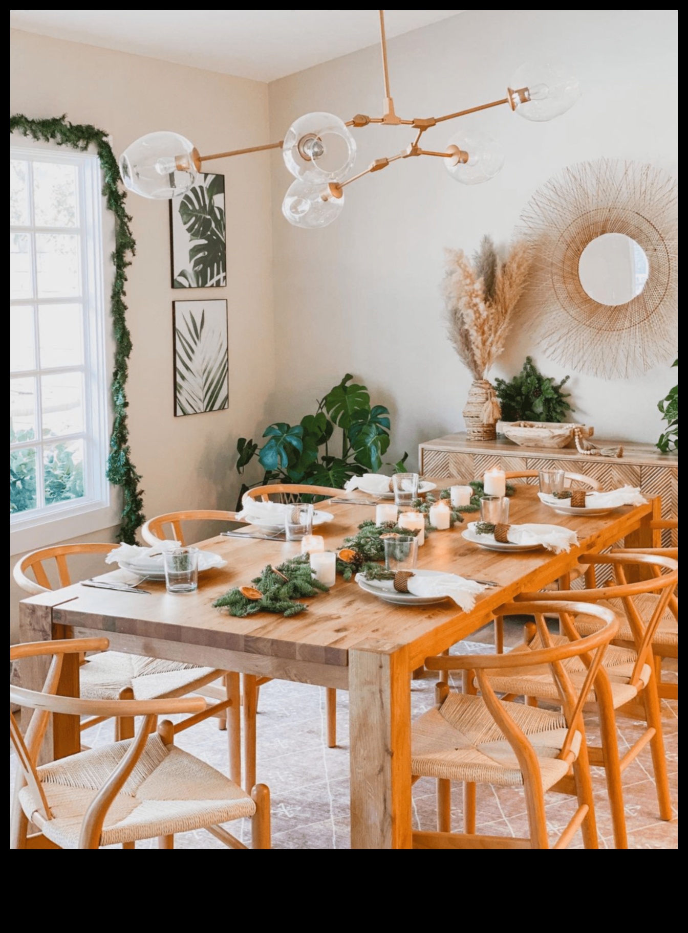 Decorul boem pentru sufragerie Un ghid pentru crearea unui spațiu primitor 1 Decor de sufragerie de inspirație boemă, cu culori îndrăznețe