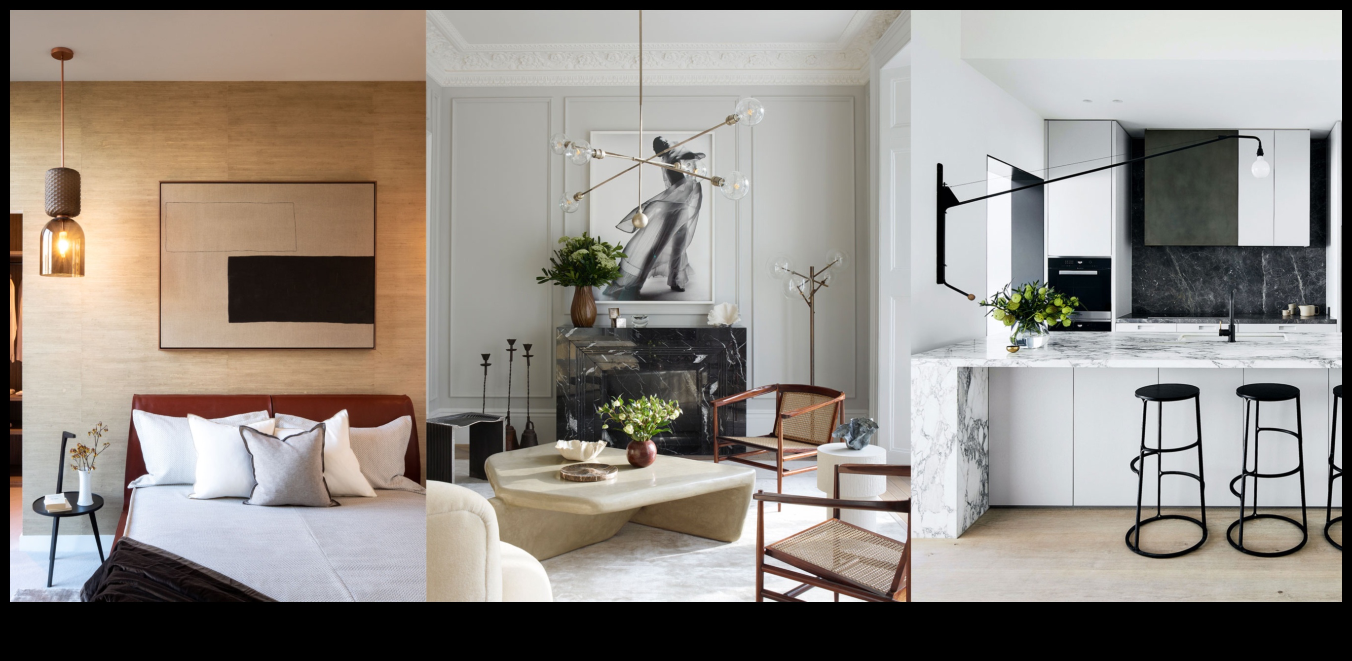 Care sunt câteva idei de decor de birou modern de la mijlocul secolului pentru un spațiu de lucru elegant?