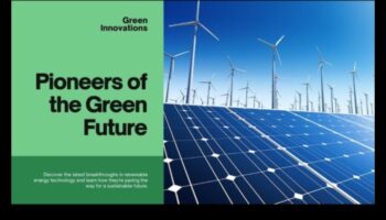 Pionierii inovației: modelarea viitorului cu excelență din surse regenerabile